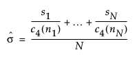 Equation shown here