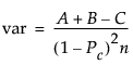 Equation shown here