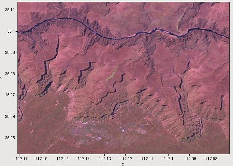 NASA Server Map Example - Zoom In on Colorado