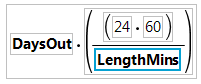 Second Portion of the Formula